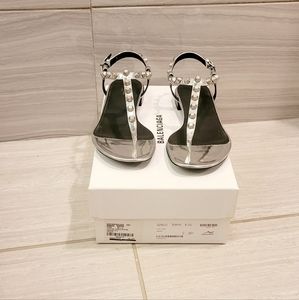 Balenciaga Veau Mirror Sandal